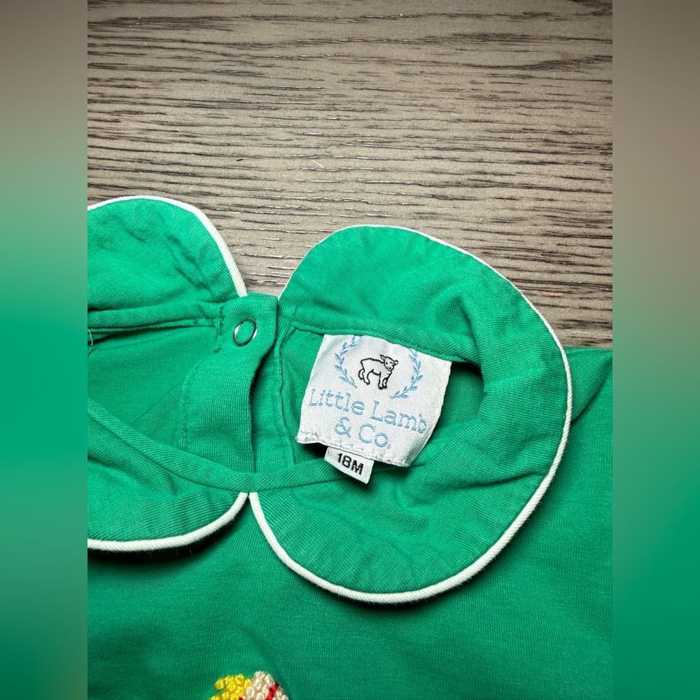 Green Rocking Horse Sweater - Picture 3 of 4